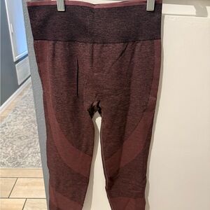 PINK Victoria's Secret Kids Burgundy Leggings